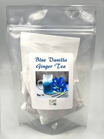 Blue Vanilla Ginger Tea - Made for Icing!