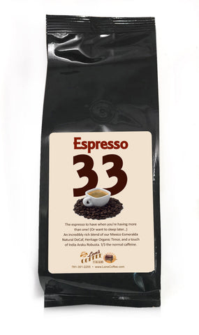 Espresso 33 - Low-Caffeine